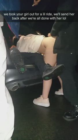 she didn't even hesitate to go meet them