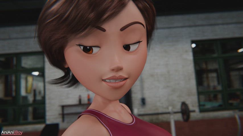animation bbc cartoon nsfw rule34 sfm cumshot-in-mouth-only face-fucking multiracial