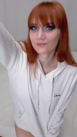 Amateur Boobs Natural Tits Redhead Teen TikTok clip