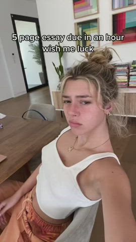 cute sissy teen tiktok clip
