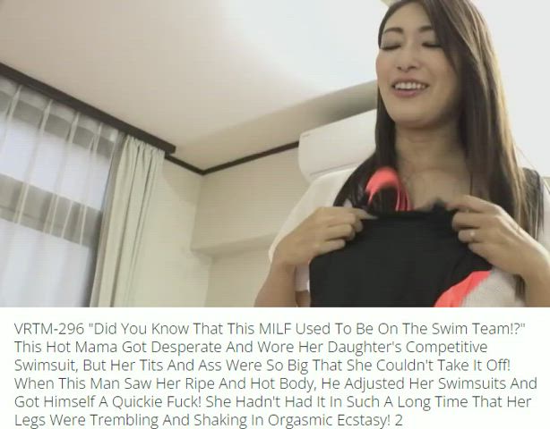 caption forced jav japanese kissing kitchen milf swimsuit clip