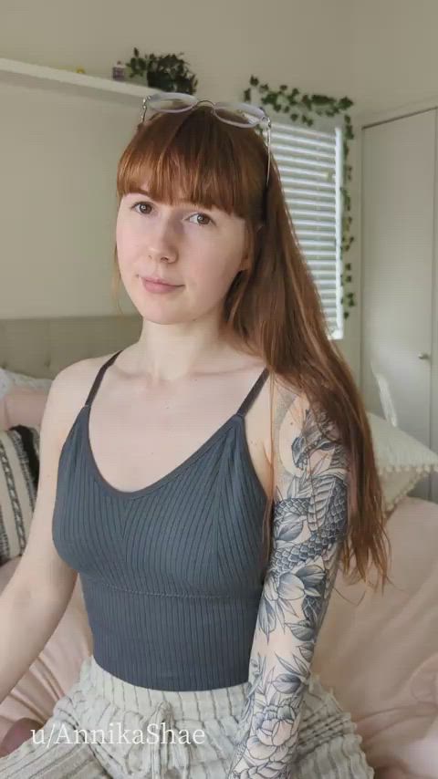 alt alternative kiss redhead tattoo clip