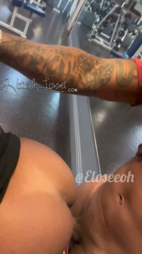 I got fucked at the gym like a good girl