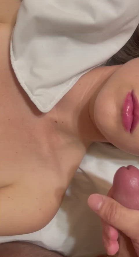 amateur cum cum in mouth cumshot facial lips real couple clip