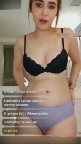 bathtub camgirl desi indian clip