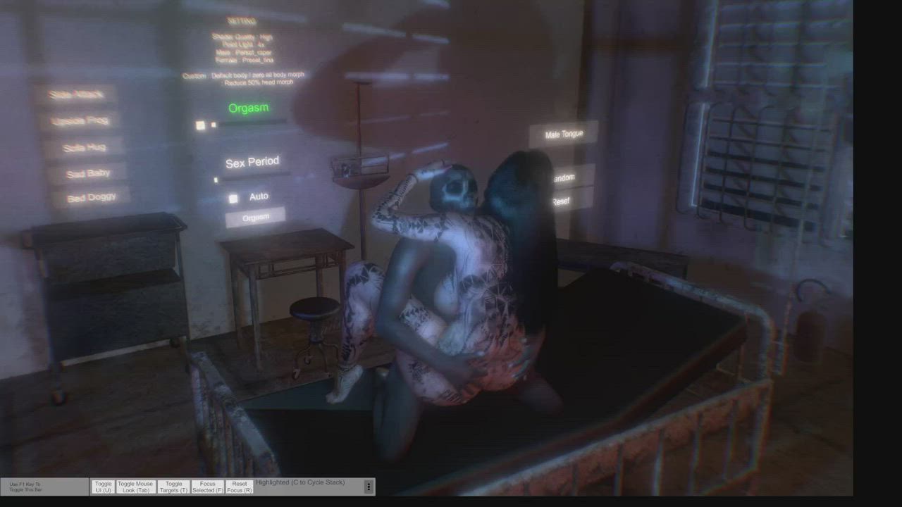 3D Female Prison clip