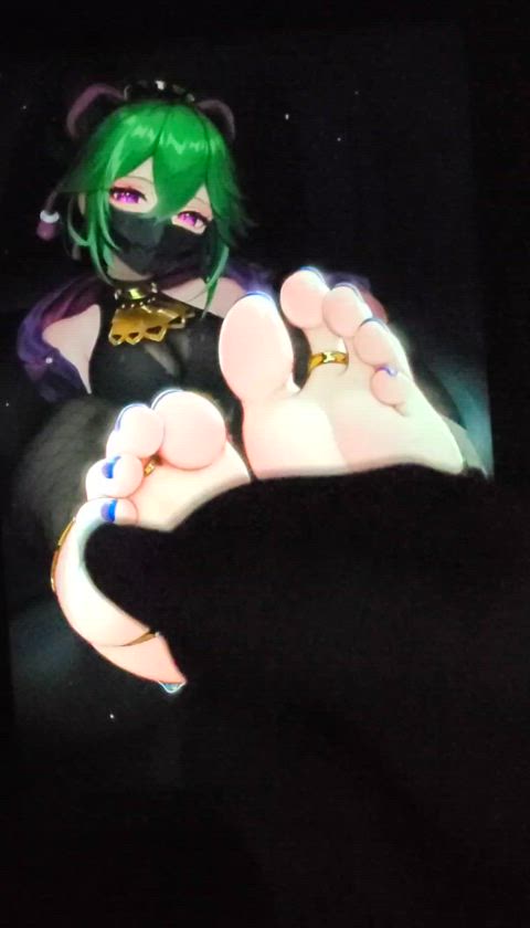 cum cum on feet cumshot feet feet fetish hentai masturbating moaning tribute clip