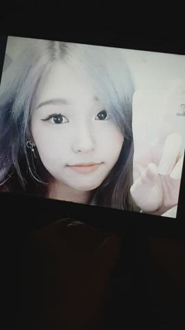 asian cum cumshot facial tribbing tribute clip