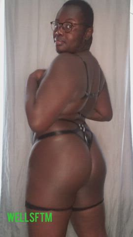 ass ebony ftm lingerie trans clip