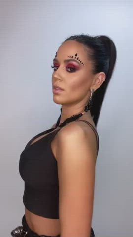 Boobs Brazilian Brunette Dani Goddess Hair Labia Sensual Tease clip