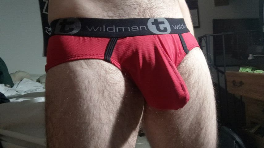 Balls Cock Exhibitionist Underwear clip