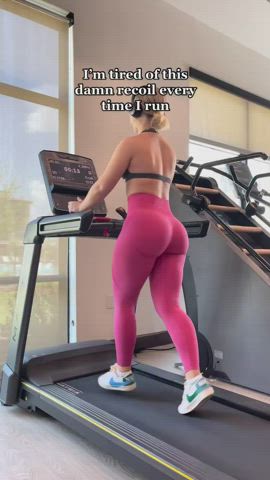 Big Ass Blonde Fitness clip