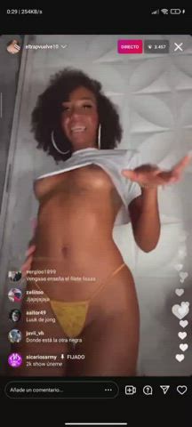 ebony small nipples strip clip