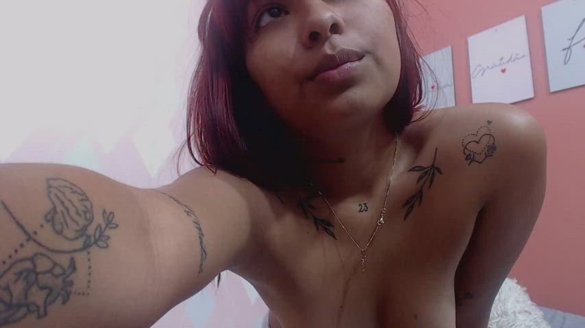boobs latina natural tits nipples petite small tits tattoo teen tits clip