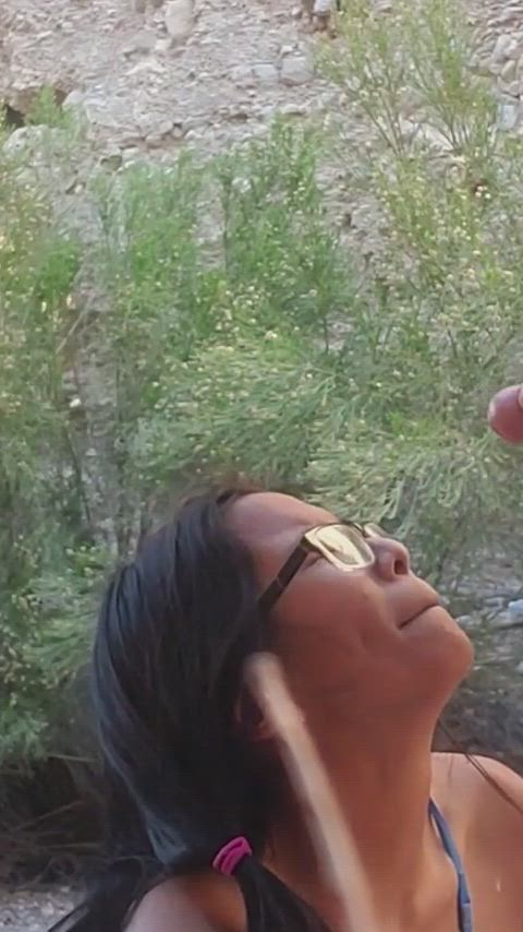 asian cumshot facial filipina glasses outdoor pigtails pinay r/fuckoutdoors clip