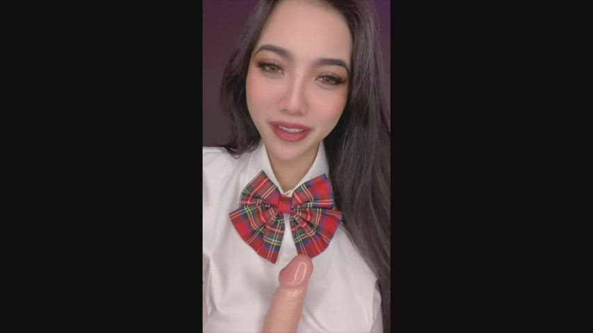 Asian Blowjob Boobs clip
