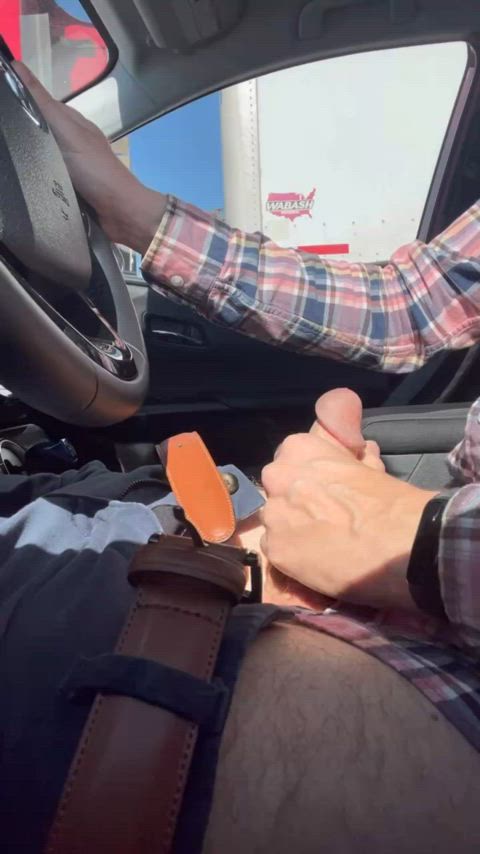 Trucker caught me jerkingโฆand kept coming back for more ๐