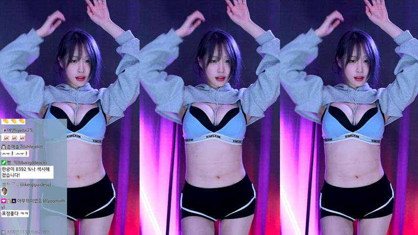 asian big tits dancing korean clip