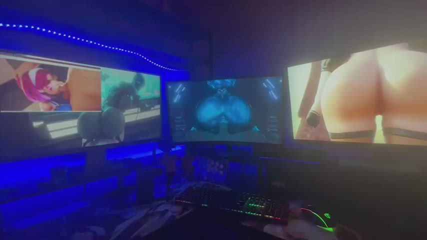 animation anime gooning r/gooned thick-booty clip