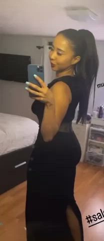 Ebony MILF Ponytail clip