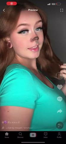 Teen TikTok Tits Porn GIF by piercednoodle