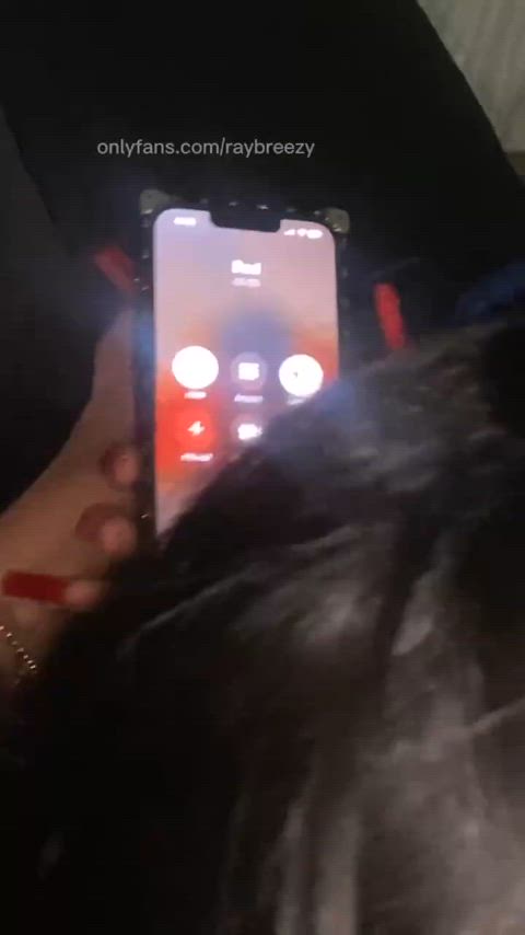 ON THE PHONE WITH HER DAD 😅 MORE IN THE TELEGRAM IN MY BIO