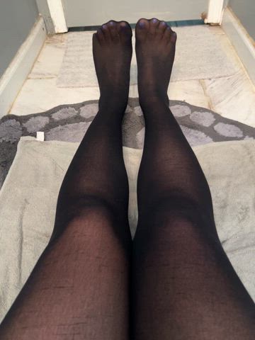 Had to try the stockings with the fresh pedicure