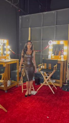 big tits brunette celebrity cleavage high heels nicole scherzinger clip