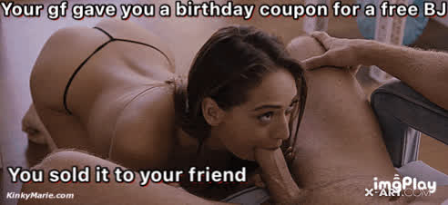 blowjob caption cute eye contact pornstar sara luvv sensual sucking thong clip