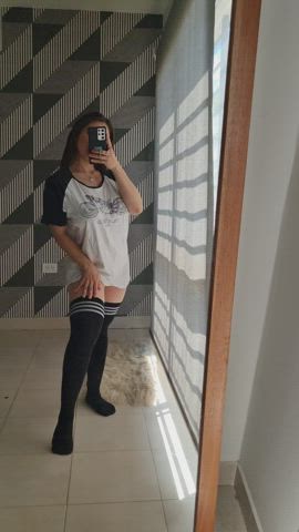 busty petite teen on-off clip