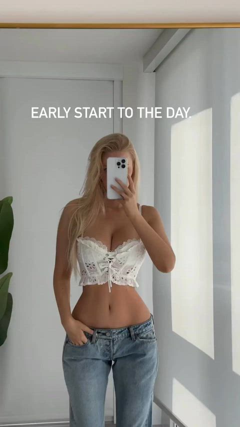 blonde danish non-nude clip