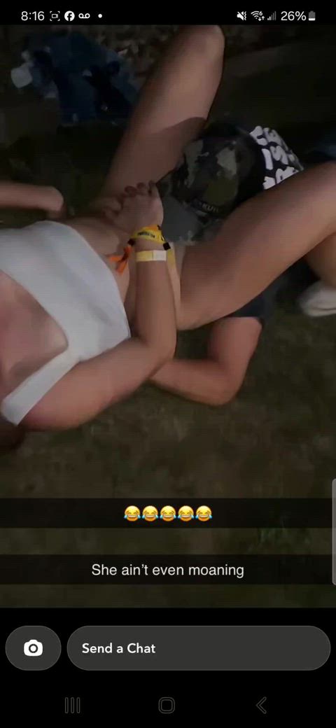 amateur caught exhibitionism exhibitionist festival public pussy eating teen clip