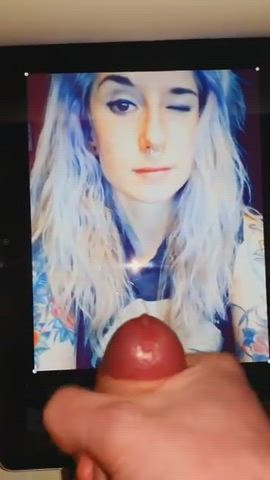 amateur babecock cum cumshot emo fetish gamer girl homemade tribute clip
