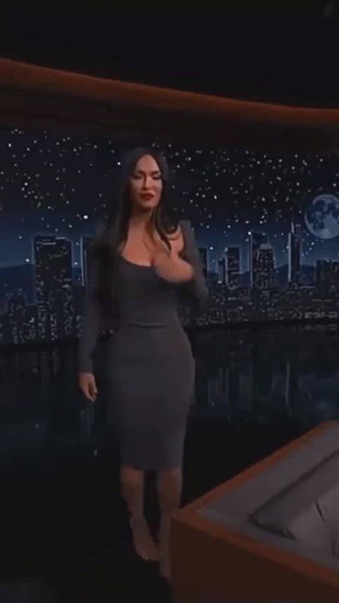 celebrity cleavage megan fox clip
