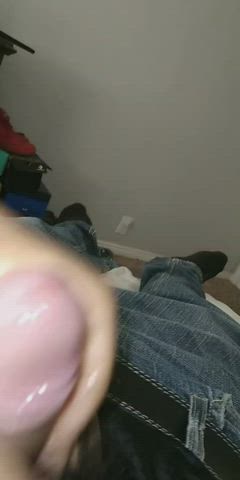 close up cumshot uncut clip