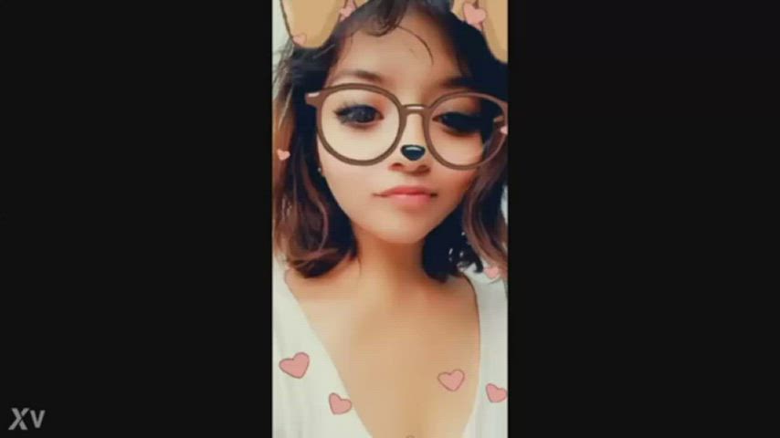 desi glasses hindi petite selfie clip