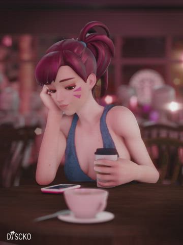 3D Animation Overwatch Toy Vibrator clip