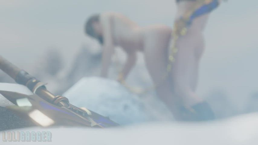 3d animation ass ass clapping doggystyle futanari moaning small tits clip