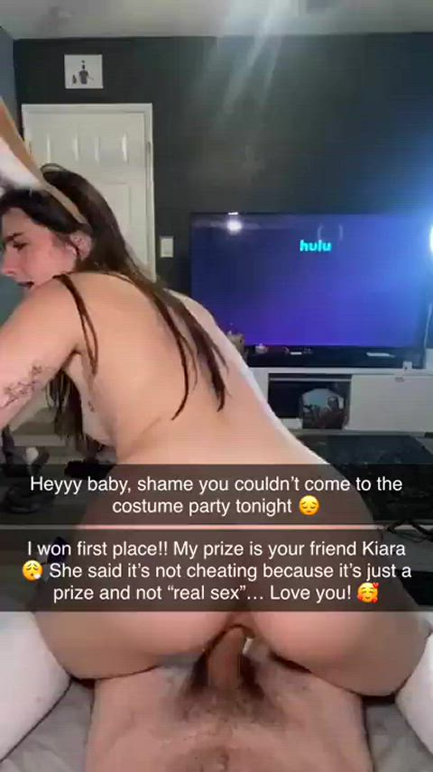 bunny caption cuckold cute girls party clip