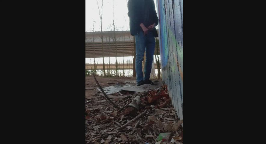 Exhibitionism Gay Peeing clip