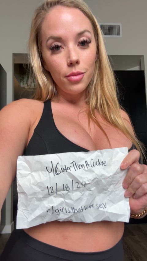 big tits bimbo blonde sexy slut clip