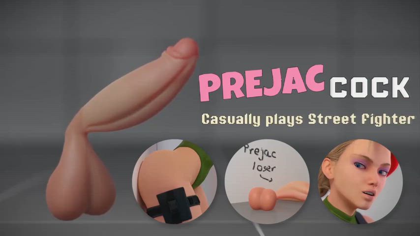 💦 Gamer Cock plays Street Fighter - Prejac Edition 💦