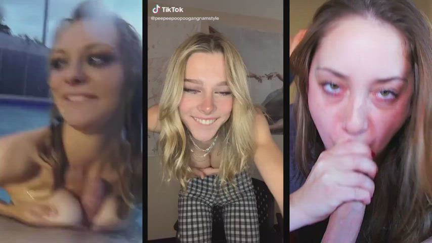 babe babecock blowjob compilation cum clip