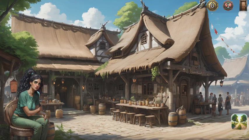 Dancing Inn 0.5 version story gameplay - deprave girls working at your inn!