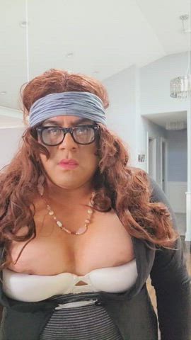 big ass big tits latina milf nsfw nipples step-sister stockings clip
