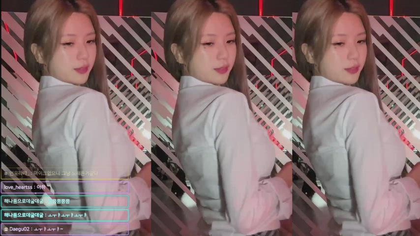 asian big tits dancing korean clip