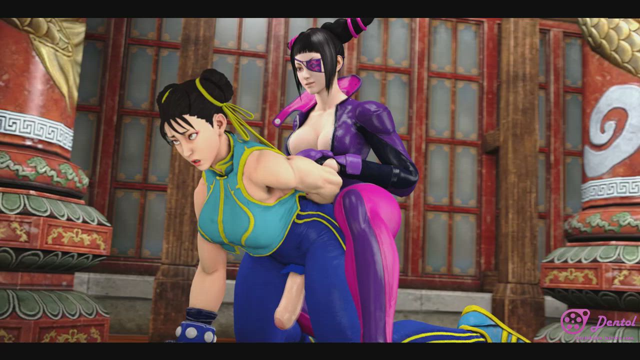 3D Futanari SFM clip