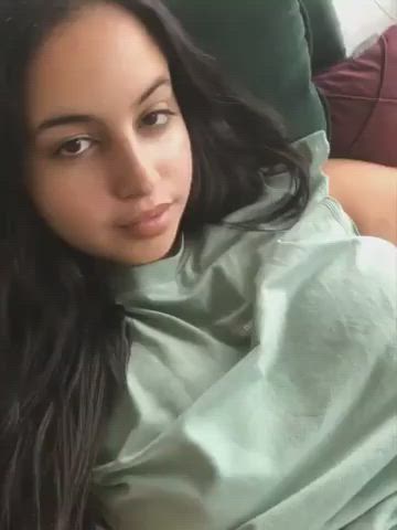 arab big nipples big tits busty huge tits muslim pov selfie clip