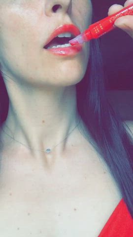 Lips Lipstick Lipstick Fetish clip