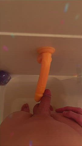 anal play femboy jerk off tease clip